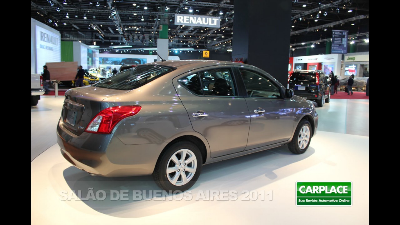 Salão de Buenos Aires: Nissan apresenta o Novo Versa Sedan
