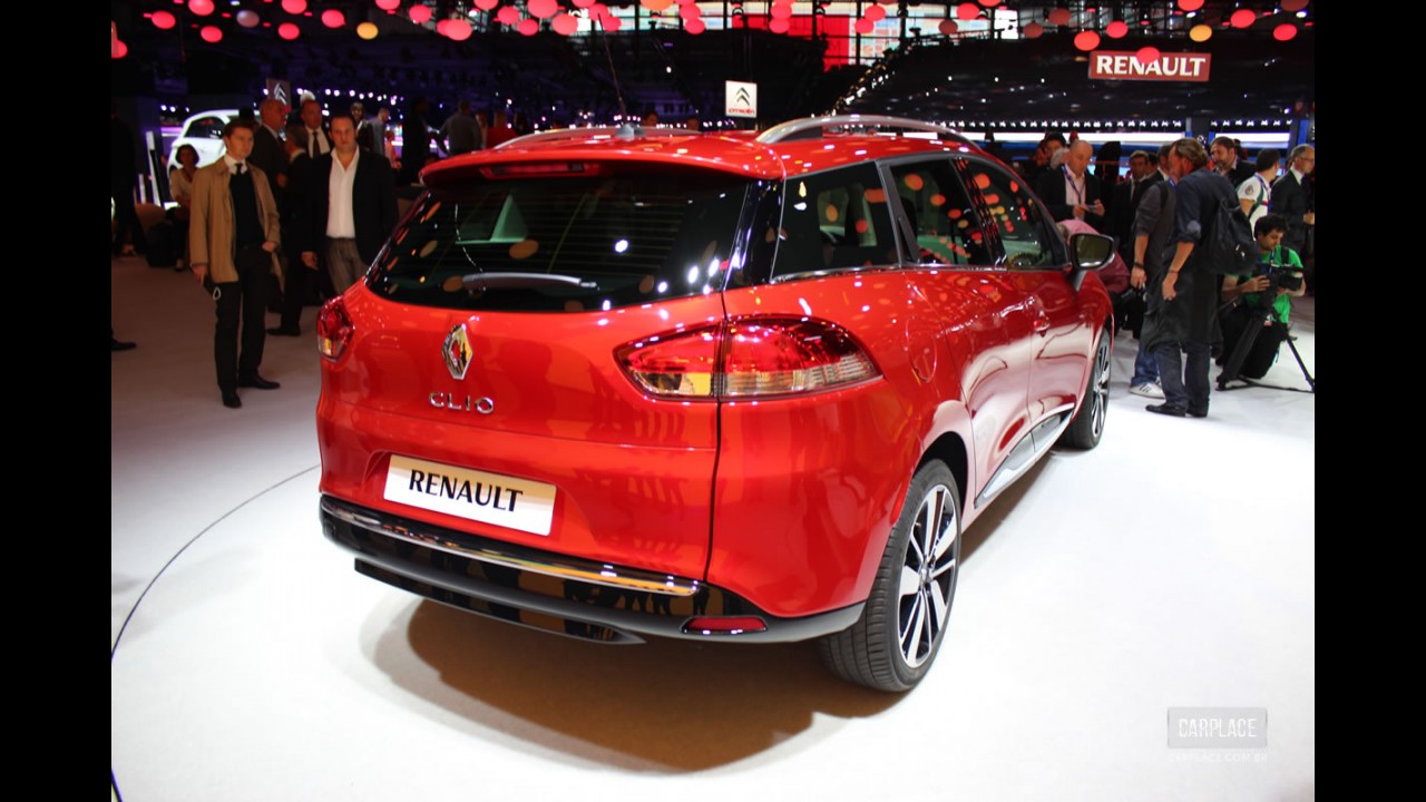 Salão de Paris: Novo Renault Clio Estate ao vivo
