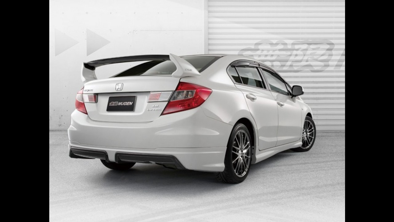 Honda Civic recebe preparação da Mugen no mercado asiático