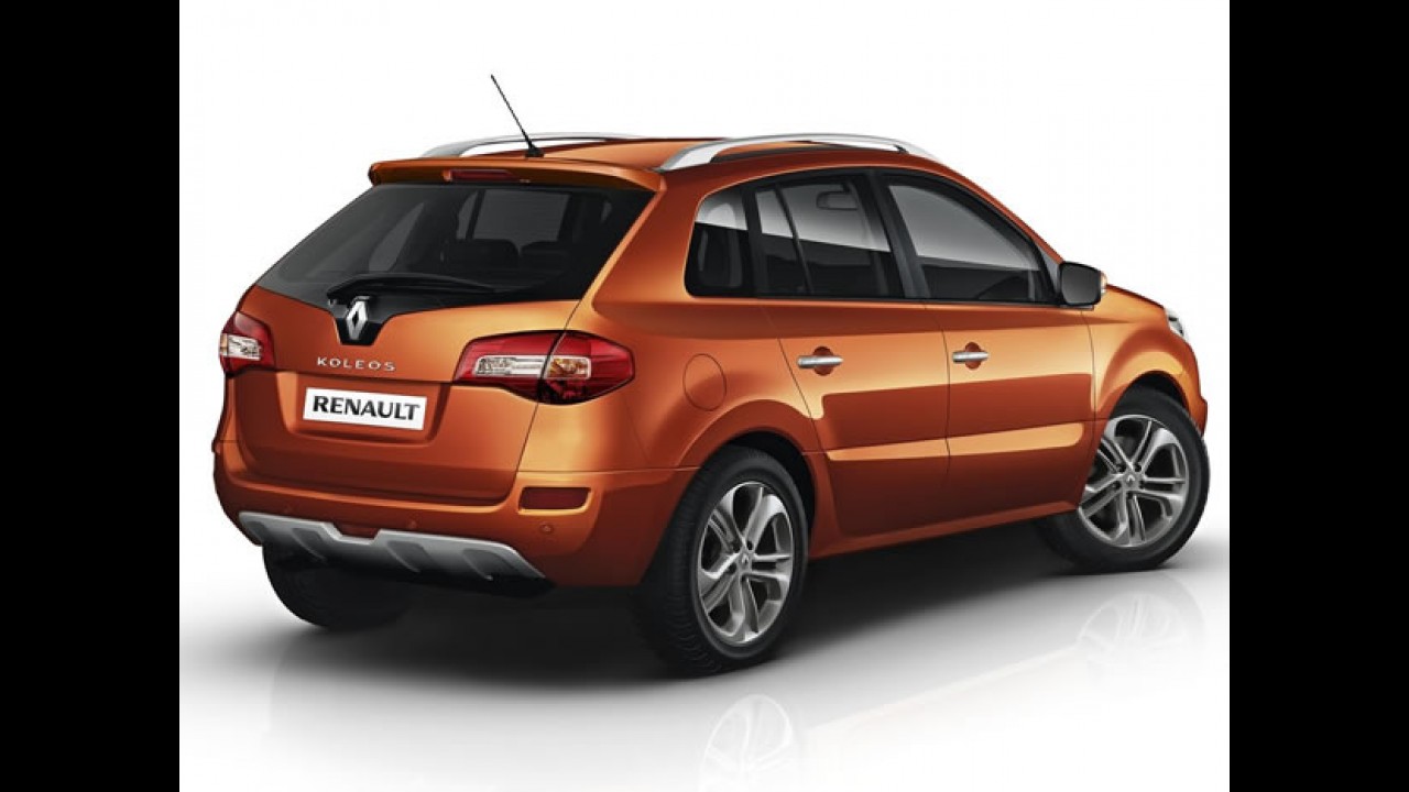 Renault Koleos de cara nova - Linha 2012 ganha facelift
