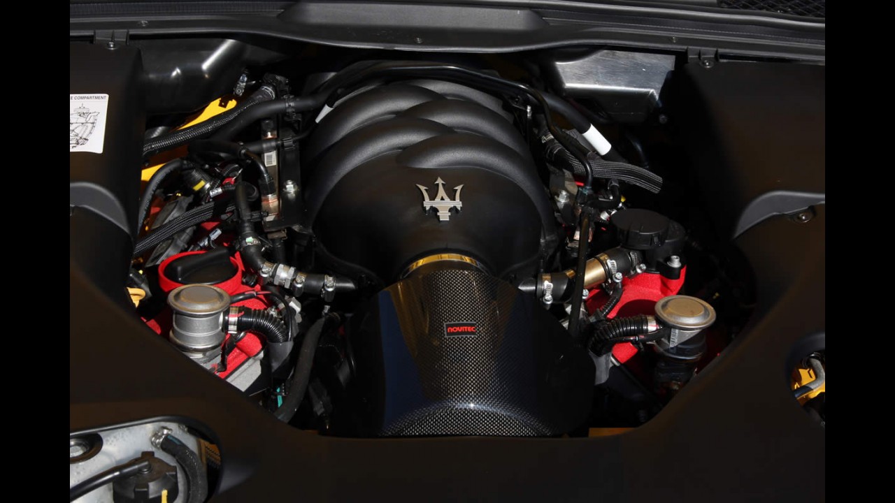 Novitec prepara Maserati Granturismo MC Stradale com motor V8 de 646 cv
