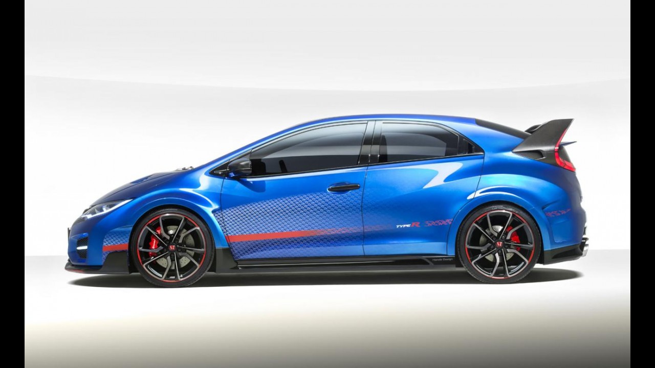 Honda revela Civic Type R Concept II com mais de 280 cavalos