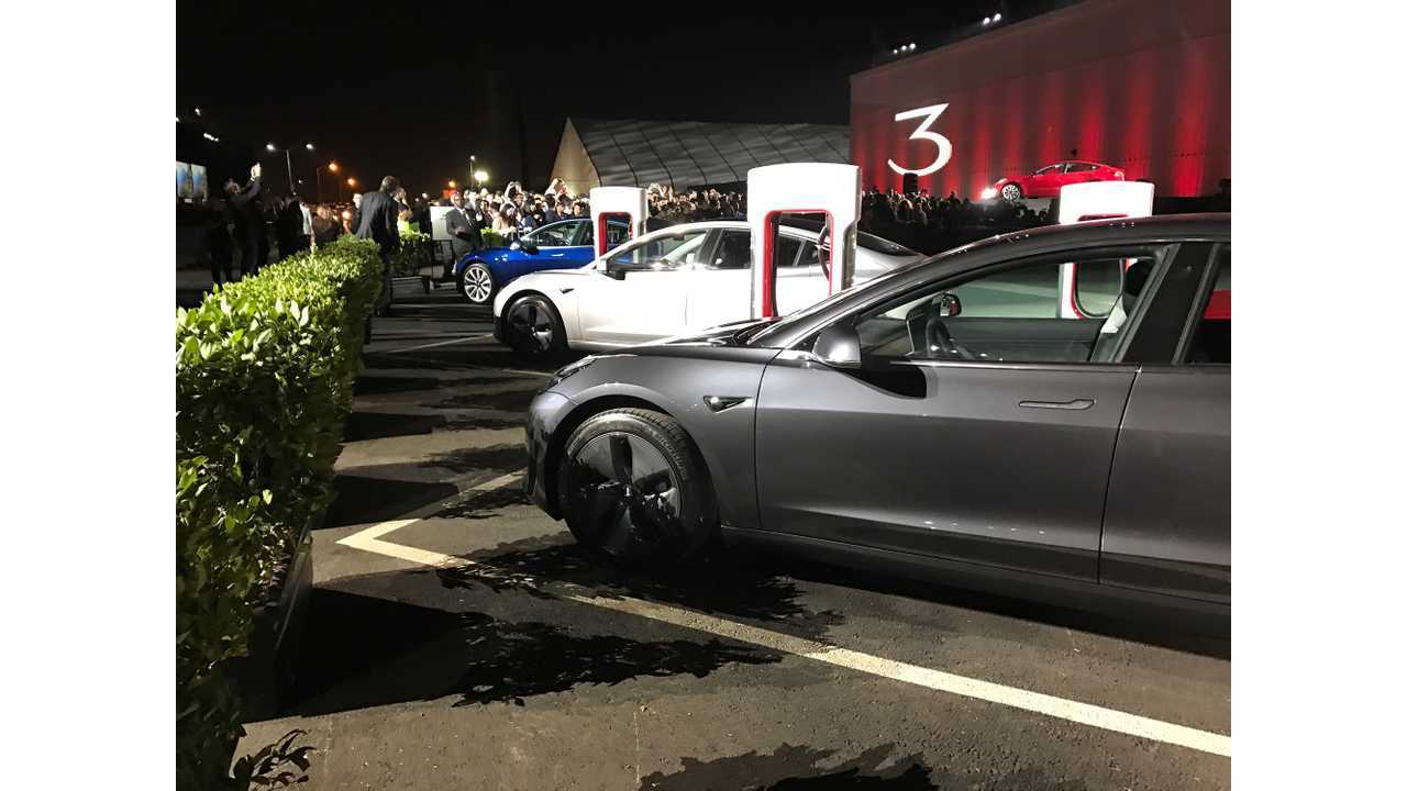 The first 30 Tesla Model 3s arrived in the US in July...by year's end the new Tesla could be contributing as much as 10,000-20,000 per month if production goes as per the company's plans