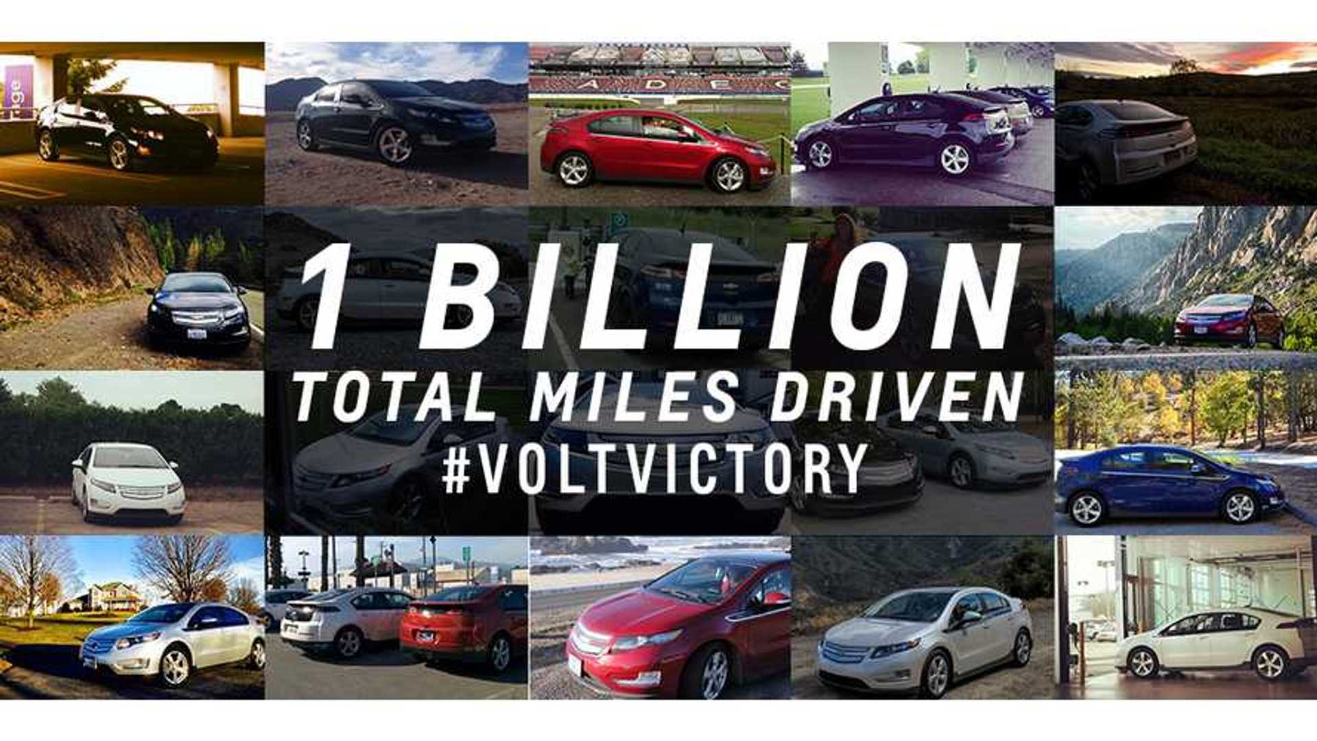 Chevrolet Celebrates Volt's 1 Billion Mile Milestone