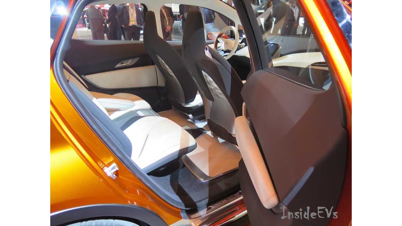 As Always We Just Had To Check Out The Back Seating Of The Concept Bolt As Well