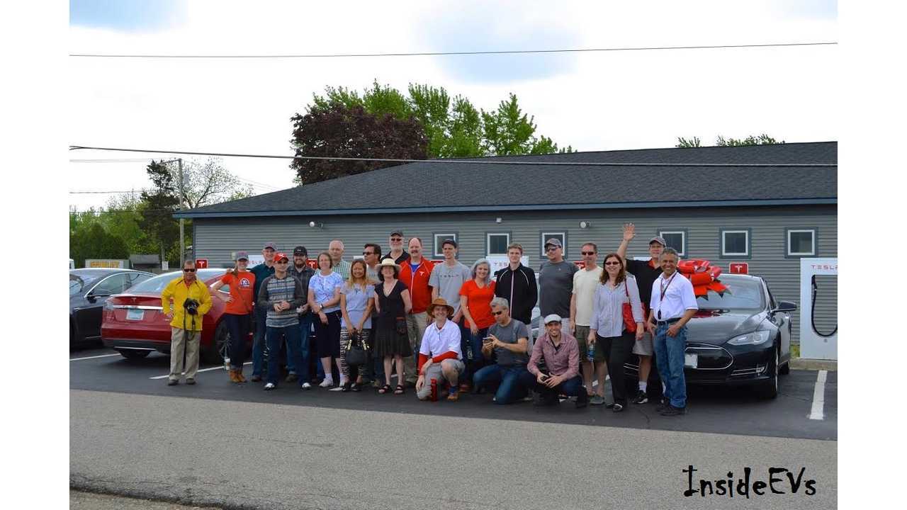 Tesla Rally In Michigan - Image Credit: InsideEVs / Mike Anthony