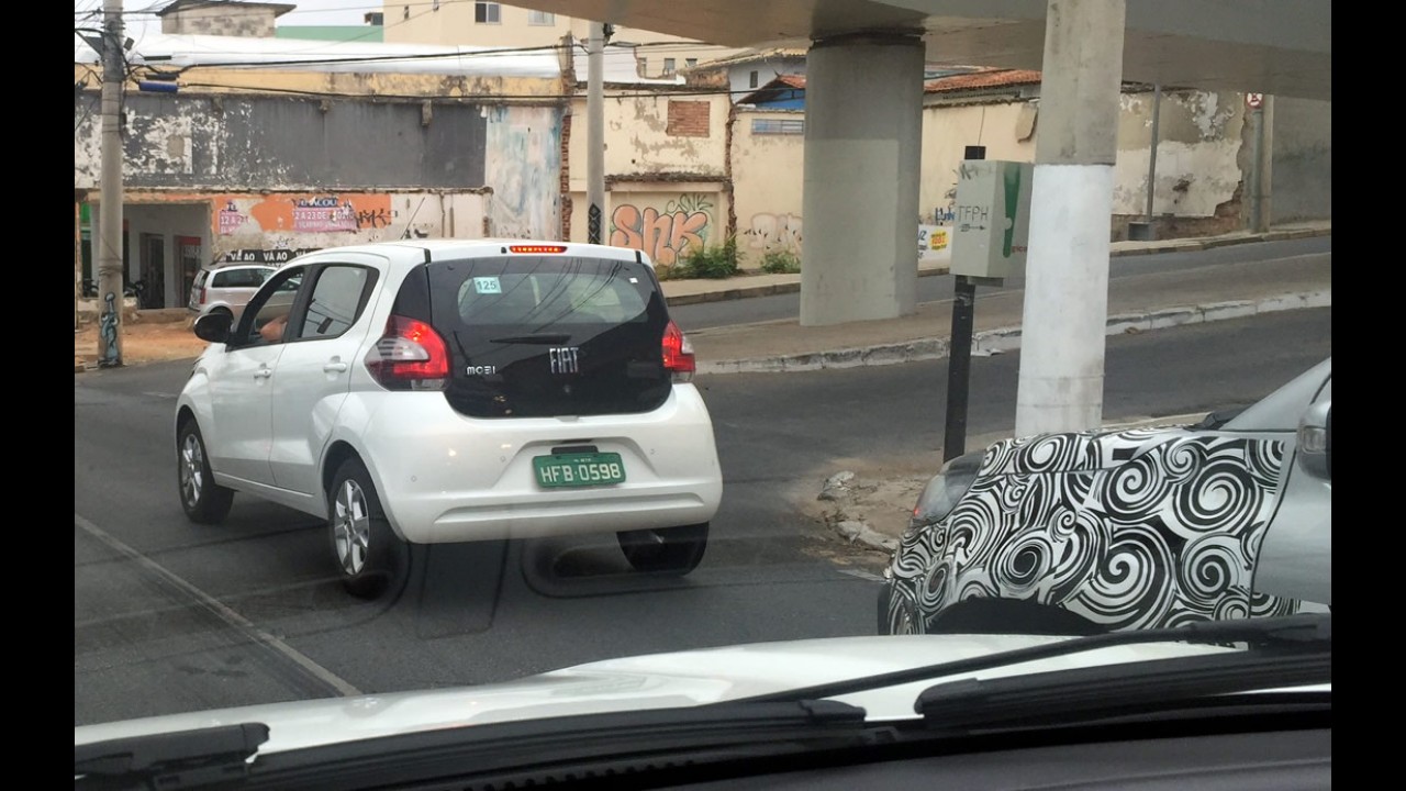 Flagra: Fiat Mobi com motor 1.0 Firefly 3-cilindros já está pronto