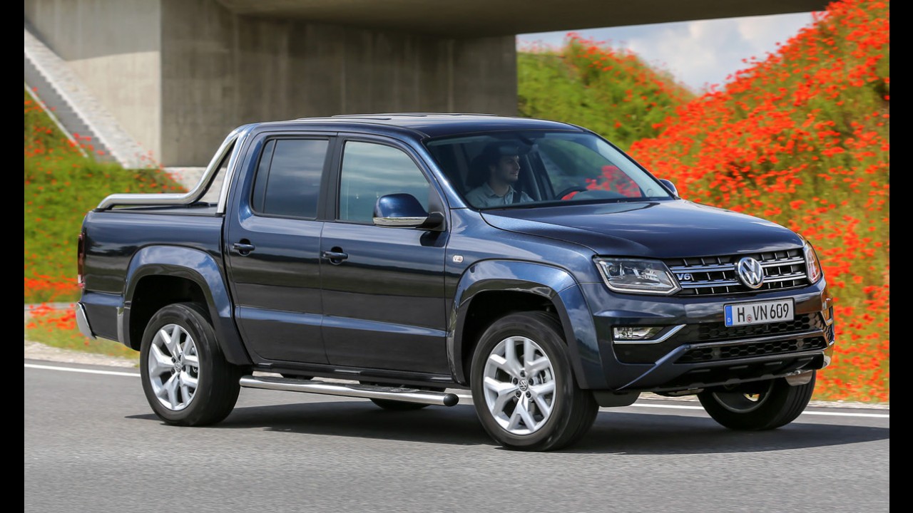 Volkswagen Amarok 2017 estreia nova versão Canyon com motor V6 de 204 cv
