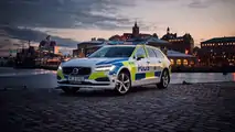 Volvo V90 Police Car