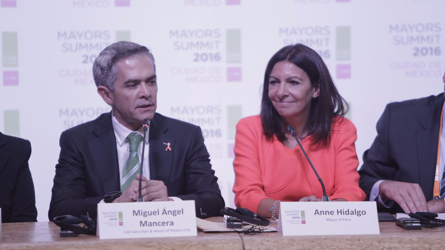 C40 Anne Hidalgo Paris