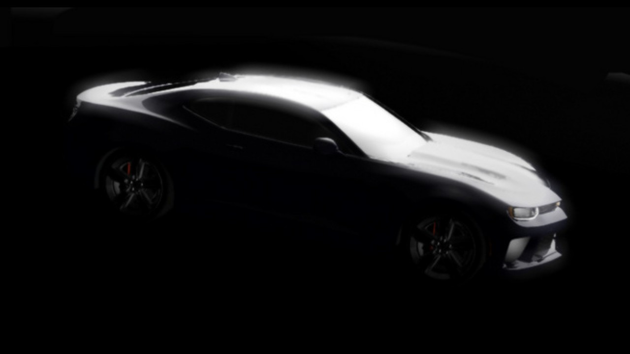 Novo Camaro 2016 será até 90 kg mais leve, confirma GM
