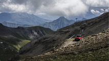 Range Rover Sport face à la Piste Inferno en Suisse