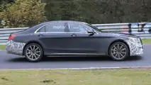 2017 Mercedes-AMG S63 facelift spy photo