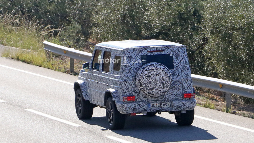 2019 Mercedes-AMG G63 spy photo