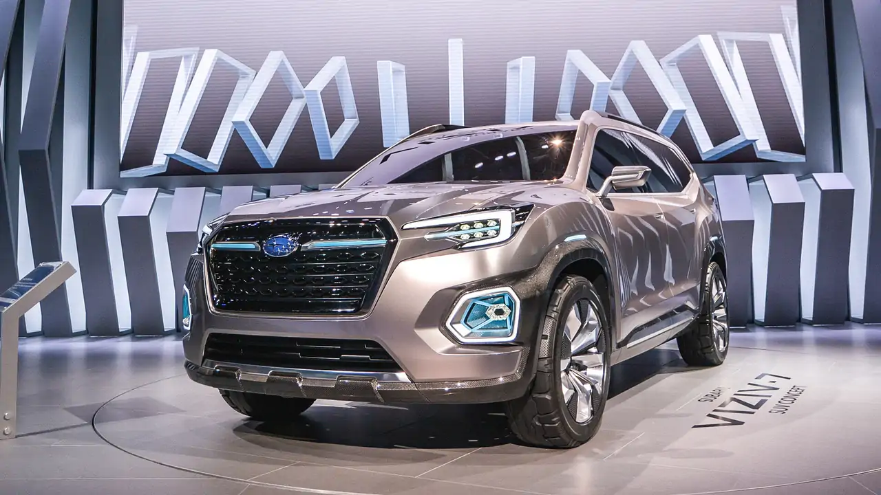 5 Inch Long Subaru Viziv 7 Concept Is Ready To Shrug Off Vw Atlas 5 Inch Long Subaru Viziv 7 Concept Is Ready To Shrug Off Vw Atlas