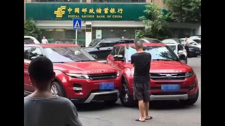Guerra dos clones? Evoque se envolve em acidente com Landwind X7
