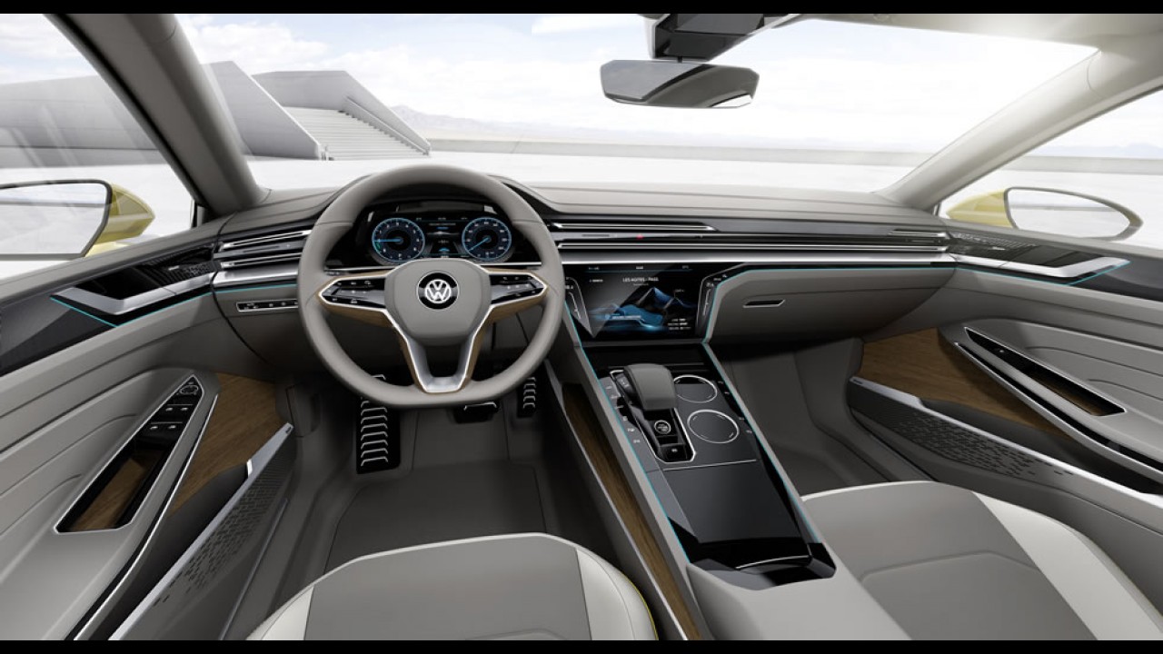 Genebra: Sport Coupe Concept GTE, prévia do futuro CC, mostra a nova cara da VW