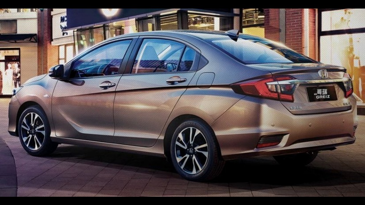 Veja a galeria de fotos oficiais do Honda Greiz, novo City chinês