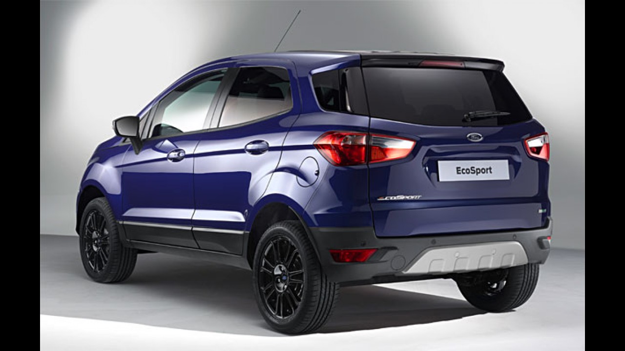 Genebra: EcoSport reestilizado aparece sem estepe na traseira - veja fotos