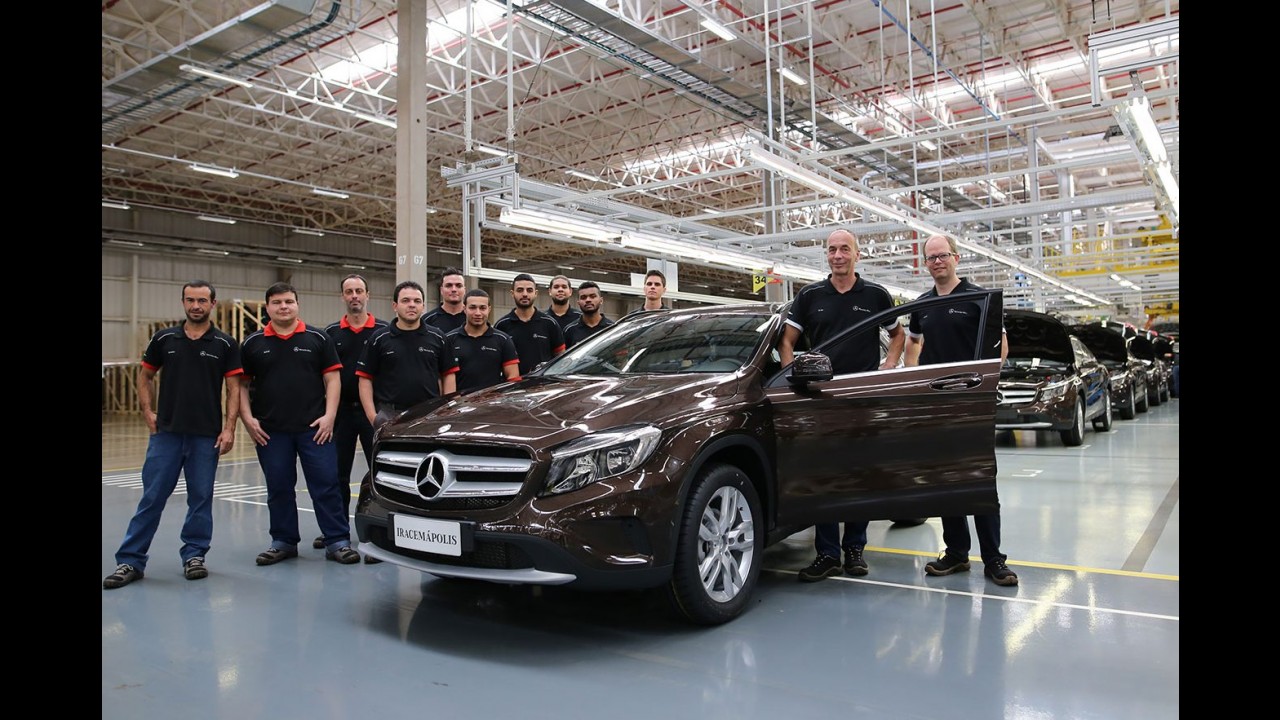 Mais vendido da marca no Brasil, Mercedes GLA começa a ser produzido em Iracemápolis (SP)