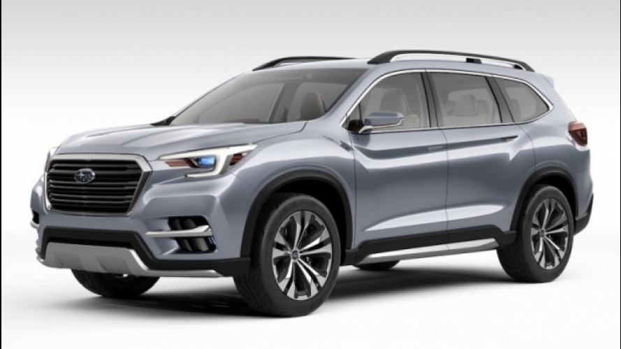 Subaru Ascent Concept, il SUV a 7 posti