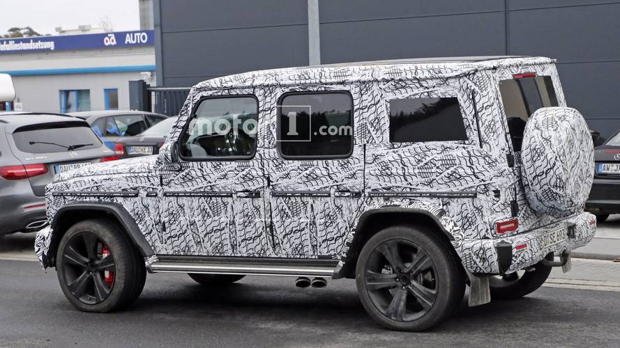 2019 Mercedes-Benz G-Serisi casus fotoları