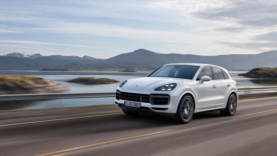 2018 Porsche Cayenne Turbo official image