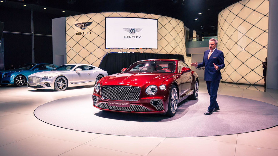 2018 Bentley Continental GT Live Debut