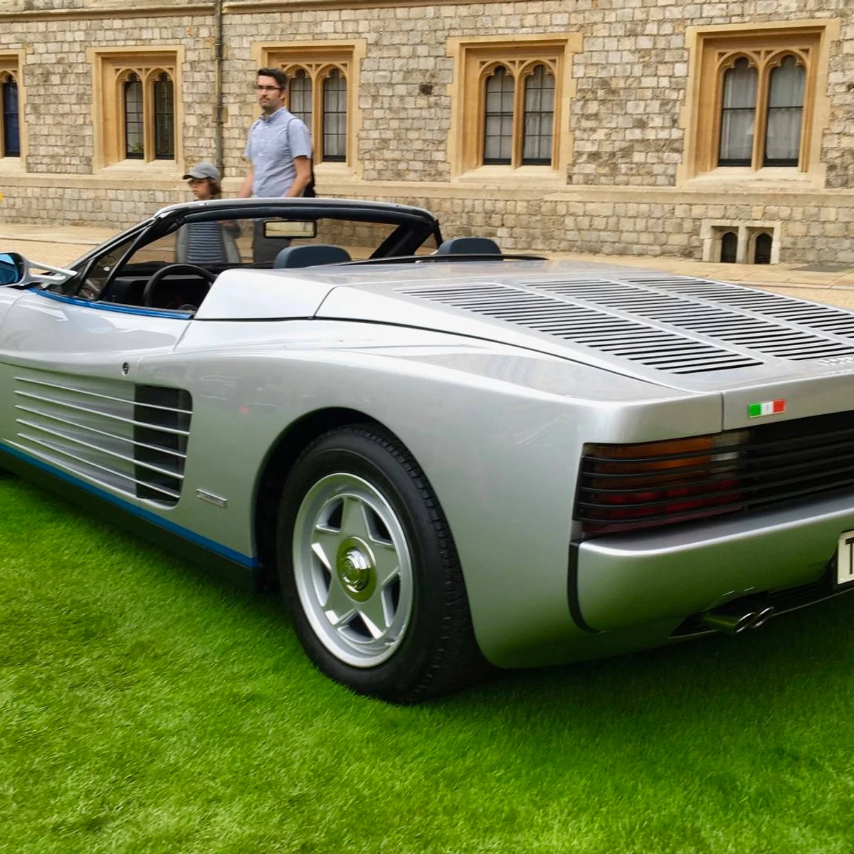 Meet The World's Only Ferrari Testarossa Spider