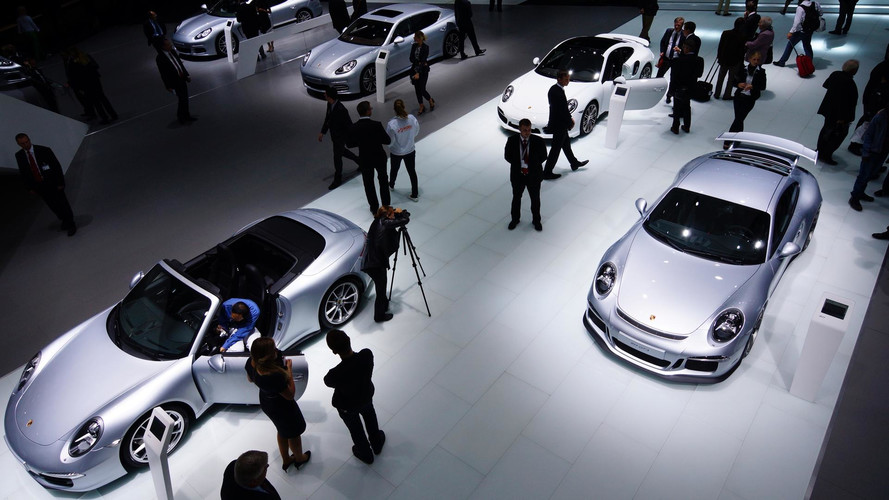 Frankfurt motor show stands