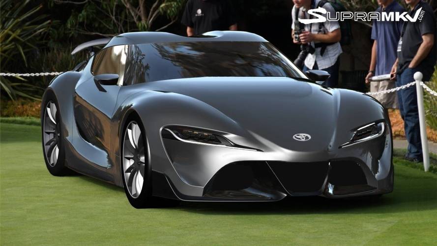 Toyota Supra Rendering