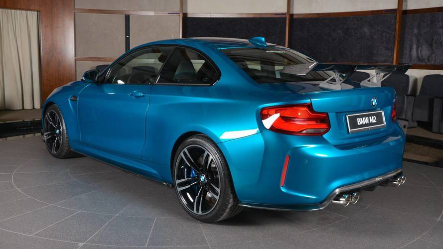 BMW M2 with carbon fiber aero package