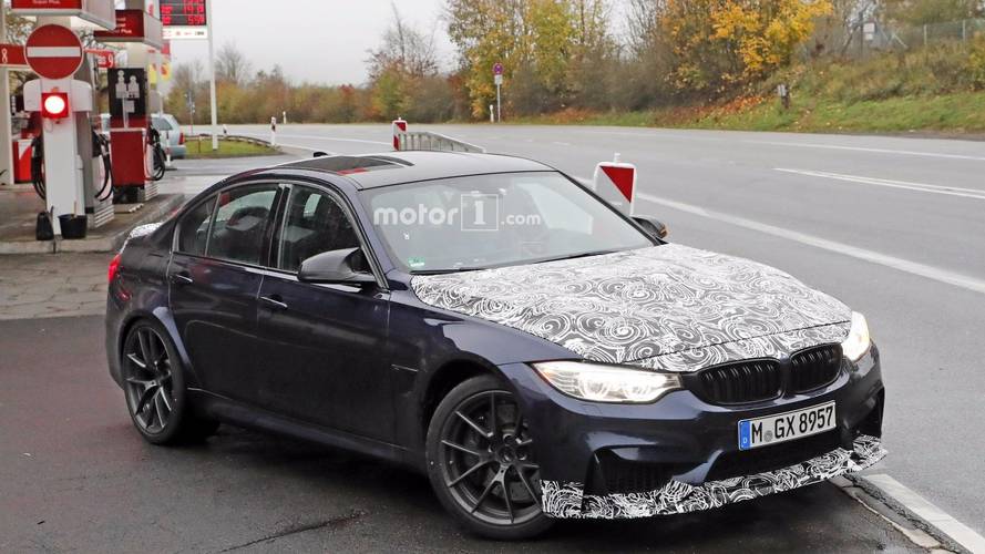 2018 BMW M3 CS spy photo