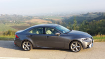 Lexus IS Hybrid Luxury, test di consumo reale Roma-Forlì