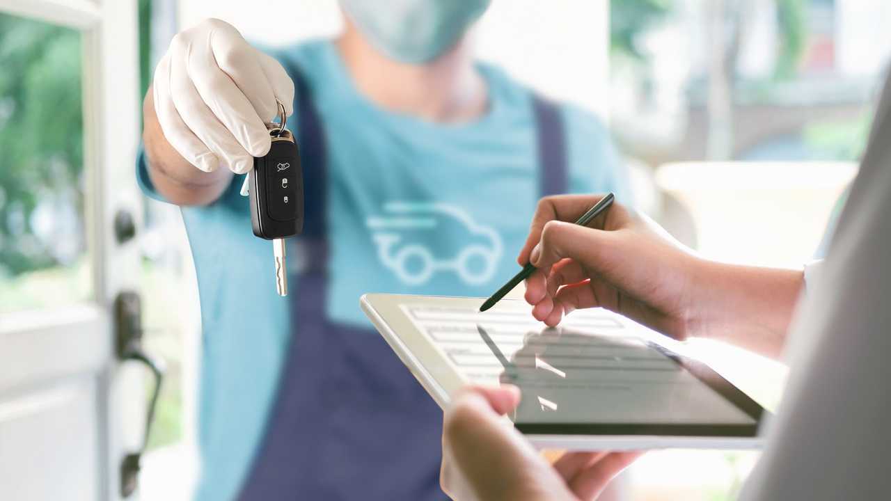 consegna auto domicilio