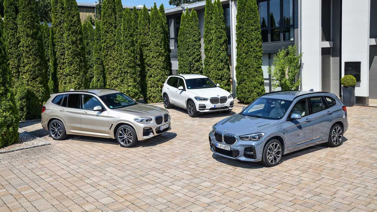 BMW Group electrified model range - Family Shots