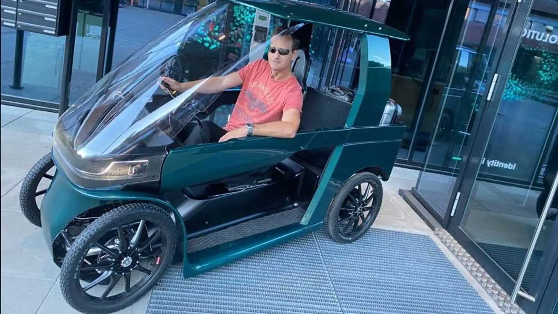 In The Cityq Car Ebike The Driver Rider Is The Range Extender