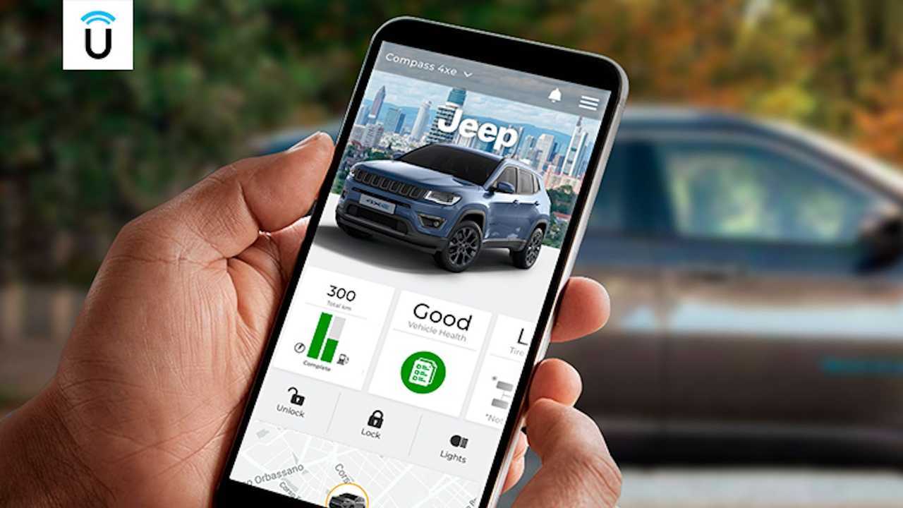 Jeep 4xe con Uconnect