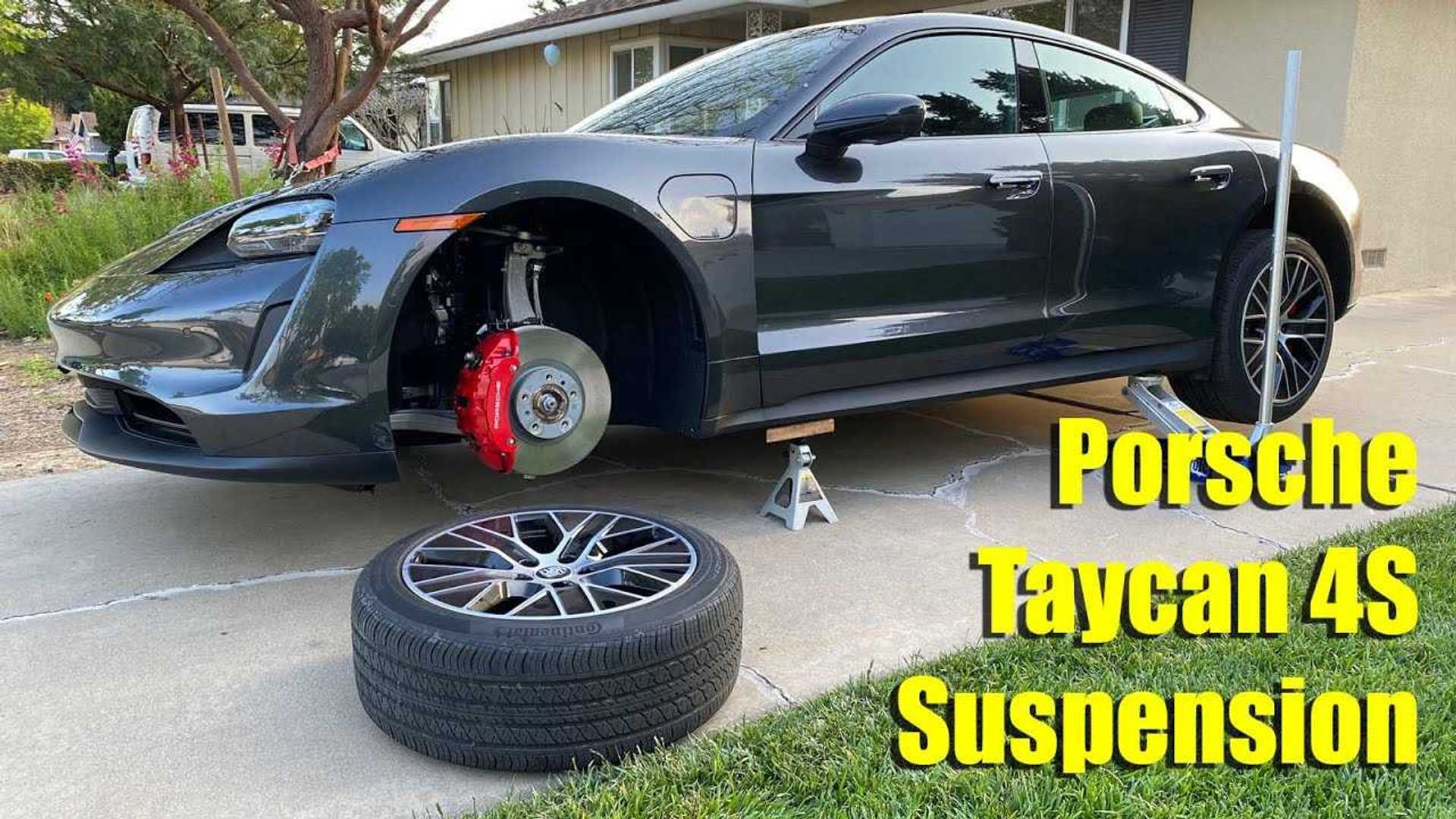 Porsche Taycan Suspension Is Designed For Amazing Handling