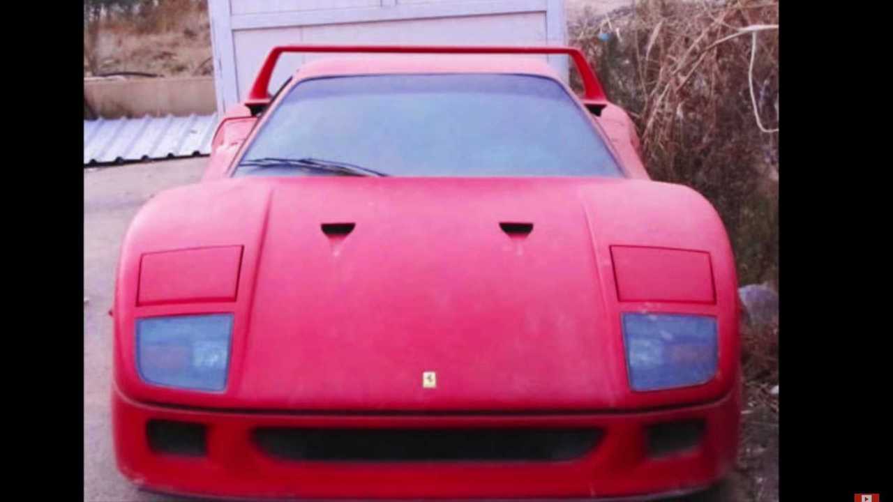 Uday Hussein�s Abandoned Ferrari F40 4916688