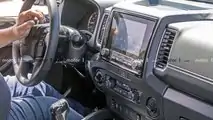 2021 Nissan Frontier Spy Shots Cabin