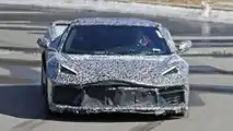 Corvette Spy-Foto mit mittlerem Motor