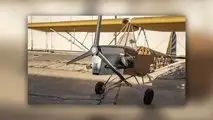 Holzflugzeug mit 400-ccm-Zweitaktmotor von Kawasaki