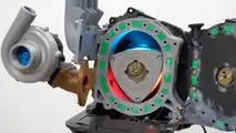 3D Printed Mazda Rotary Engine