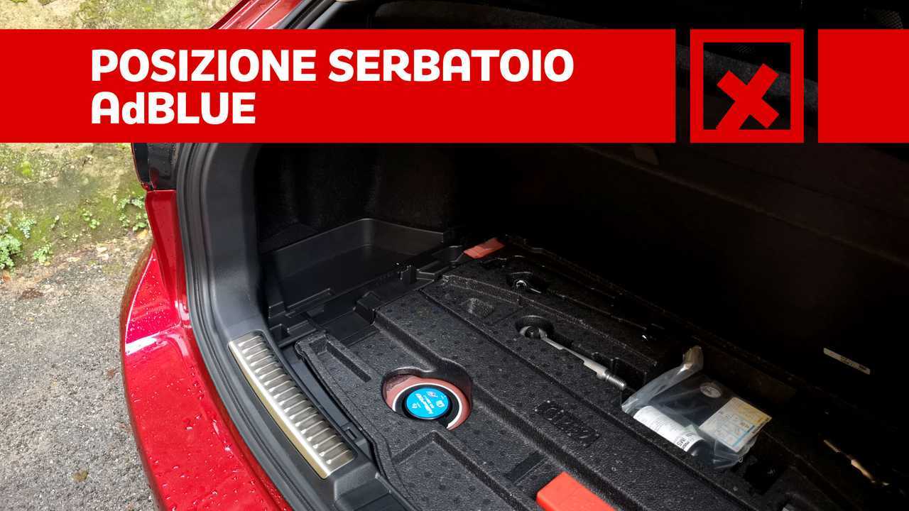 Contro - Posizione serbatoio AdBlue