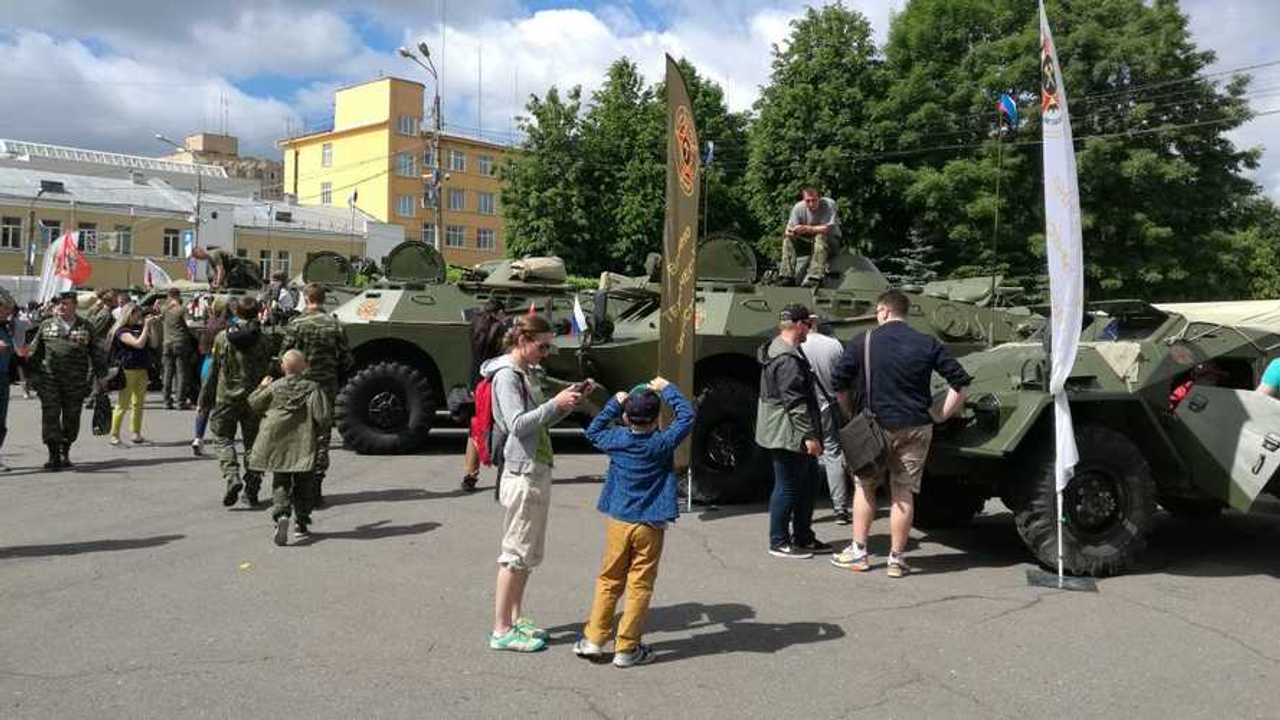 Бронепробег «Дорога мужества - 2019»