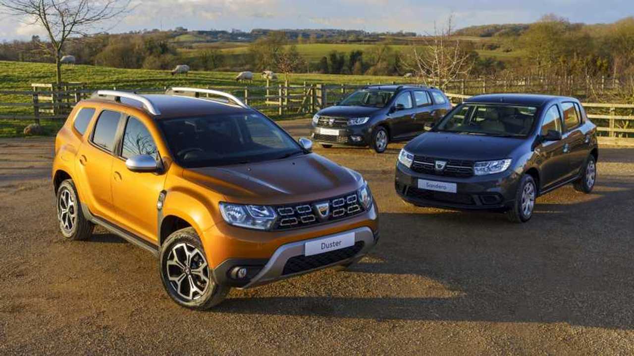Dacia models in UK