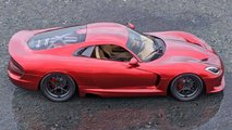 Mid-Engined Dodge Viper Rendering