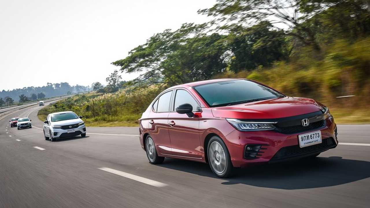 Honda City 2021 (Teste Tailândia)