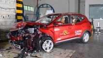 MG ZS EV crash test